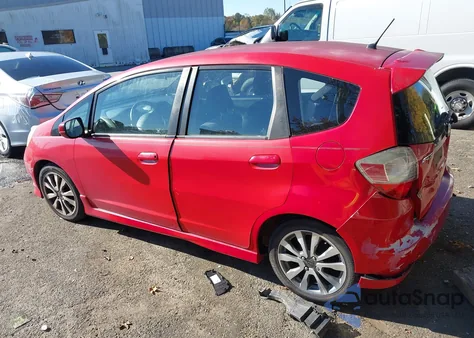 2013 Honda Fit Sport from USA, damaged, VIN JHMGE8H55DC009505